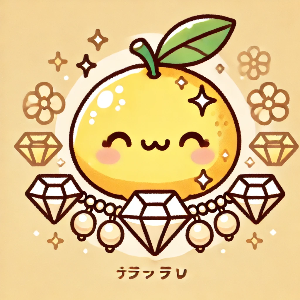 ジュエリー ゆずのロゴ